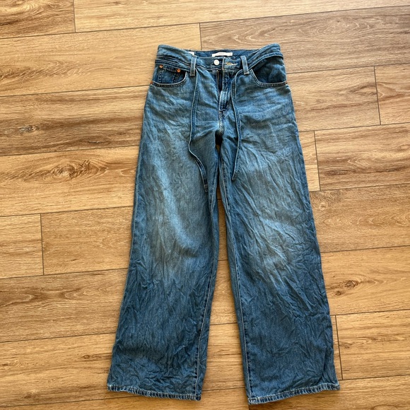 Levi's Denim - Levi’s XL Straight Linen Blend Jeans size 25